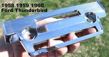 1958 1959 1960 Ford Thunderbird Chrome Radio Face Plate Bezel 13D560547 OEM