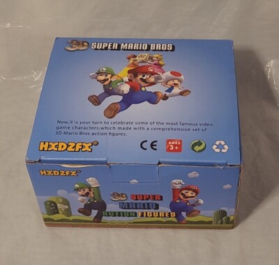 18- 3D Super Mario Bros Action Figure Set (HXDZFX) | eBay