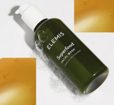 ELEMIS Superfood Facial Wash Prebiotic Gel Cleanser,200ml FULL SIZE NEW WITH BOX