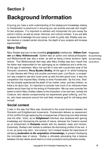 ATAR Notes Text Guide: Frankenstein - Picture 8 of 12