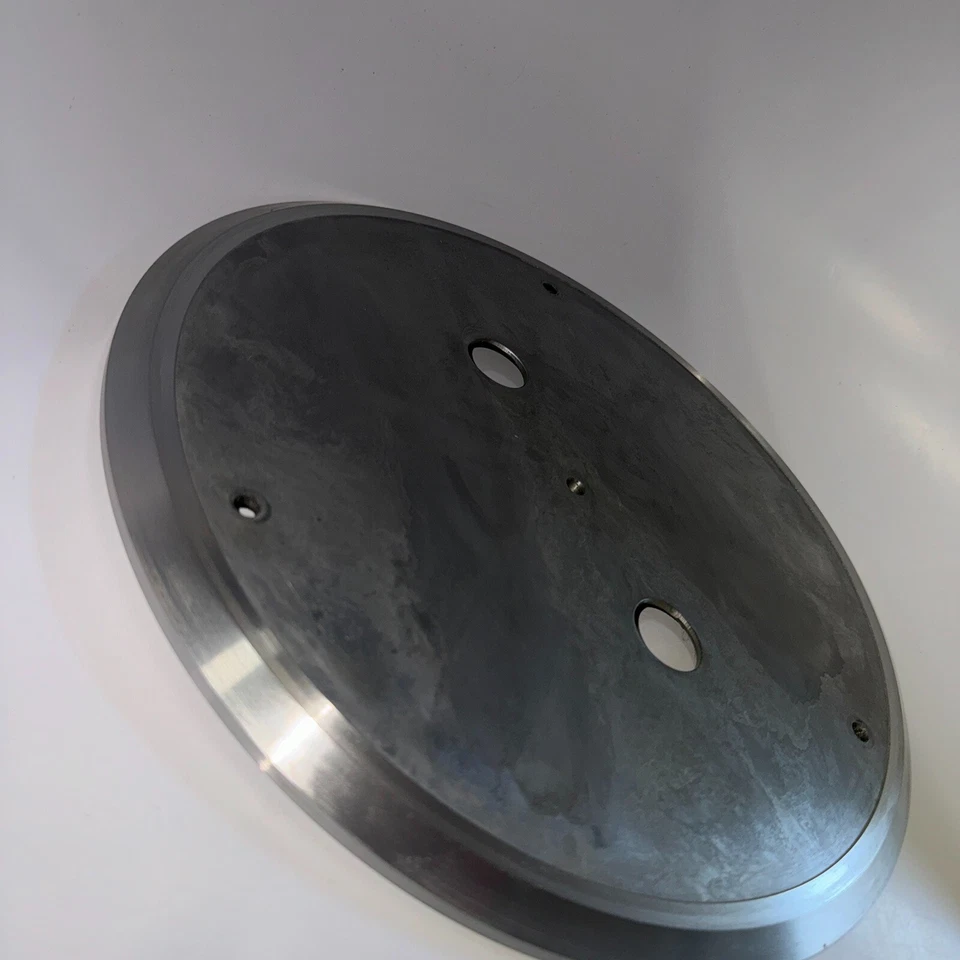 Solo plato Pioneer PL-250 FABRICANTE DE EQUIPOS ORIGINALES (parte #PNR-114) sin tapete hecho en Japón Foto 2 de 4