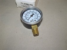 March 2" 0-200 PSI 1/4" NPT Pressure Gauge NEW