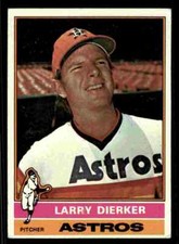 1976 Topps Larry Dierker #75 - Houston Astros