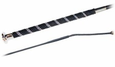 FLECK Soft Grip Dressage Whip with Soft Wrapped Grip - 03012