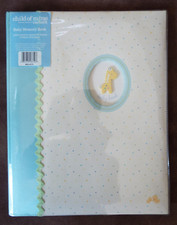 Carters Child of Mine Yellow Blue Giraffe Baby Memory Book Vtg 2006 Unisex