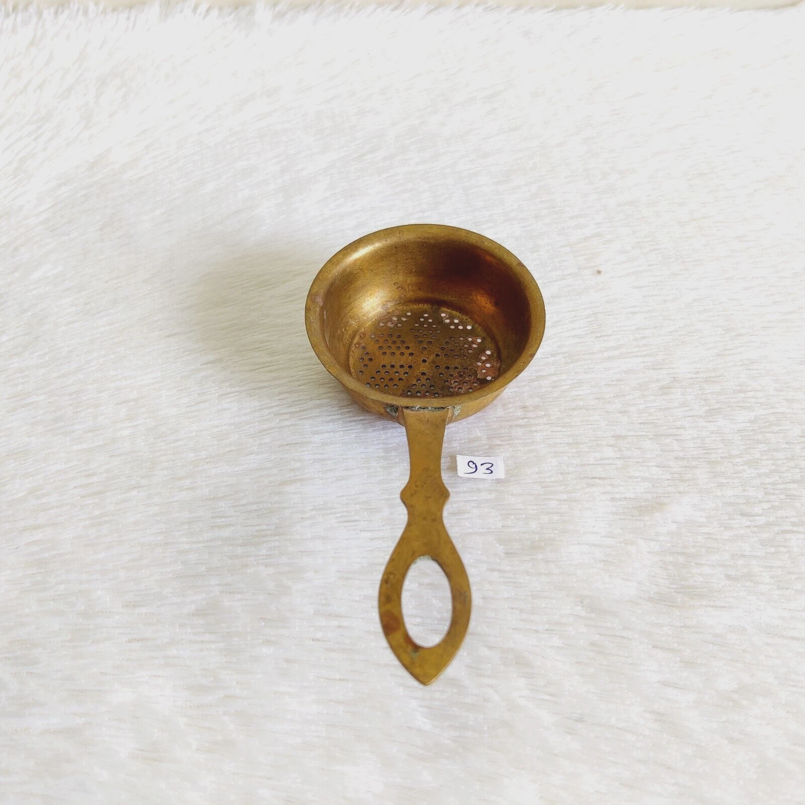 1930s Vintage Brass Tea Strainer Old Kitchenware Decorative Collectible 93
Opens in a new window or