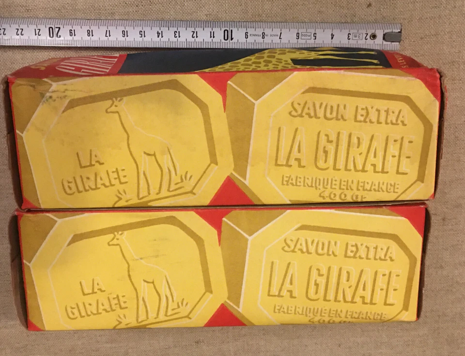 2 Boites De Savon Vintage LA GIRAFE - Photo 2/4
