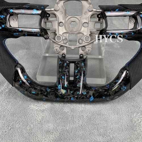 Forged Carbon Fibre Steering Wheel for Ford Mustang GT Shelby 2015-2023 black - Picture 5 of 8