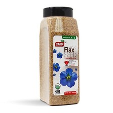Badia Organic Ground Flax Seed 16 oz - High F...