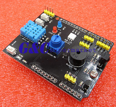 Multifunction Expansion Board DHT11 LM35 Temperature Humidity For Arduino UNO