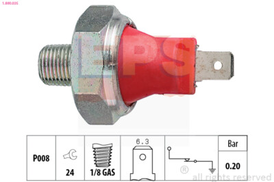 EPS 1.800.035 Oil Pressure Switch for FIAT KIA LEXUS MAZDA MITSUBISHI NISSAN OPE