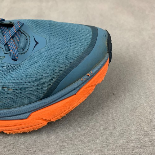 Hoka One One Mens Shoes 8.5D Provincial Blue Carrot Orange Challenger ATR 6 - Bild 3 von 13