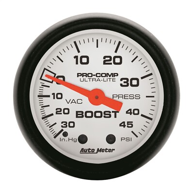 AutoMeter 5708 Phantom Mechanisches Boost/Vakuummeter