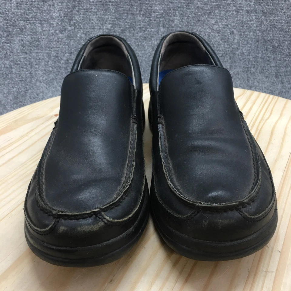 Zapatos Dansko Para Hombres 47 Wayne Informales Sin Cordones Mocasín 8703020200 Cuero Negro Foto 4 de 4