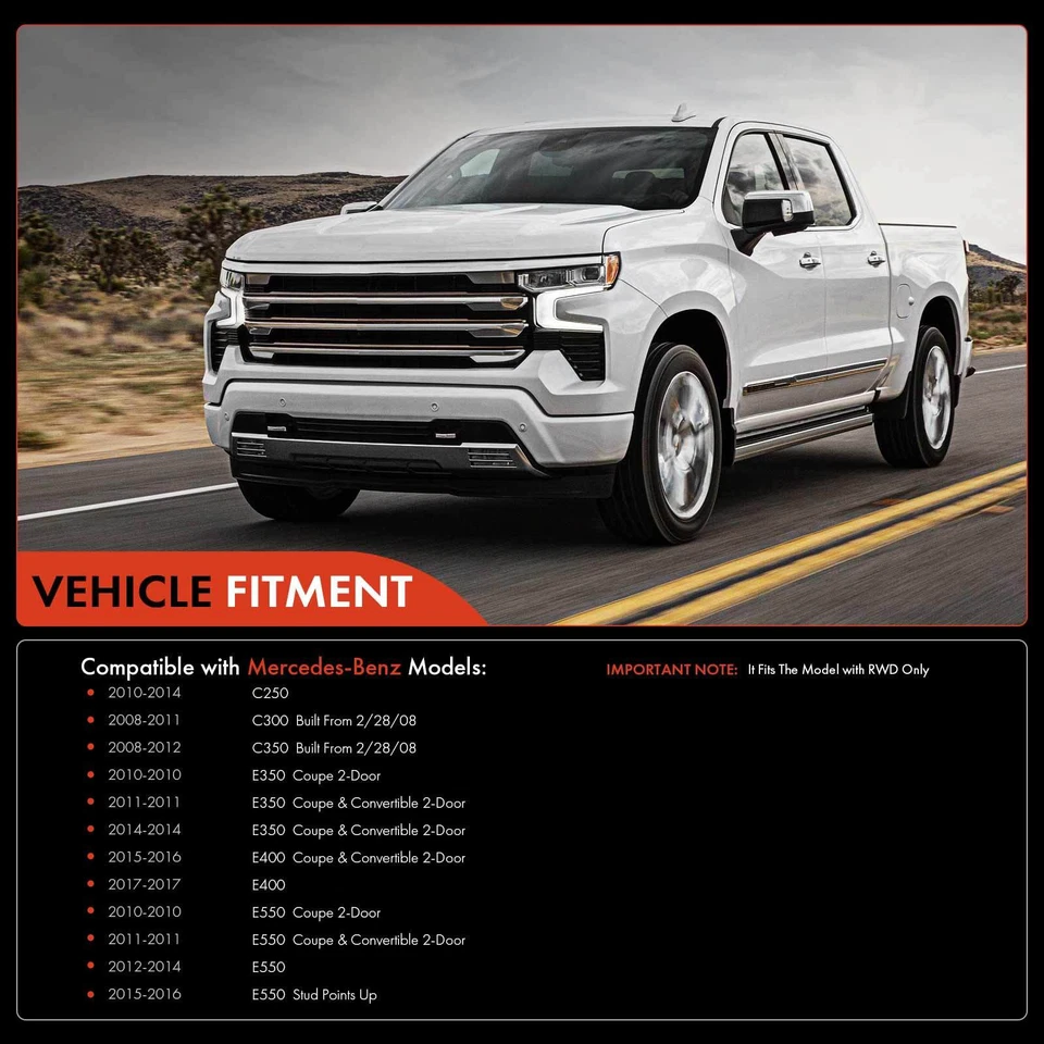 8x Front Control Arm w/Ball Joint Sway Bar Link for Mercedes-Benz C300 C350 RWD - Image 2 of 4