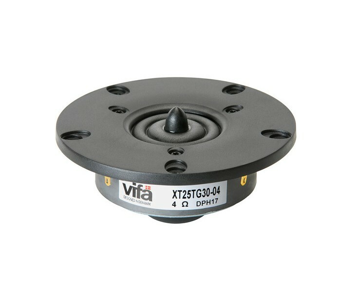 Vifa XT25TG30-04 Dome Tweeter Speaker | 4ohm | PAIR | Wired | Back