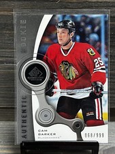 2005-06 SP Game Used Edition Authentic Rookies /999 Cam Barker #166 Rookie RC