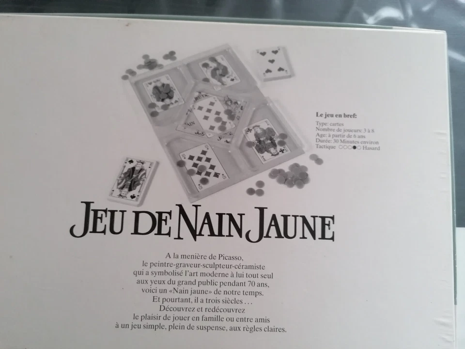 JEU DE NAIN JAUNE 8 ANS (jeu de cartes neuf) Schmidt.  - Photo 2/4