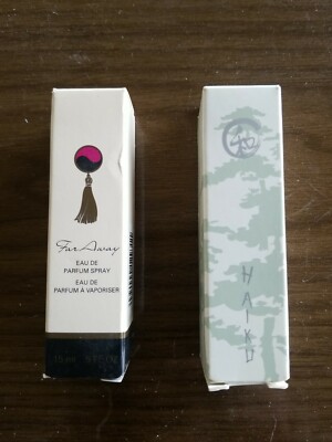 AVON Lot Purse Travel Size .5oz HAIKU 2002 FAR AWAY 1997 NOS NIB