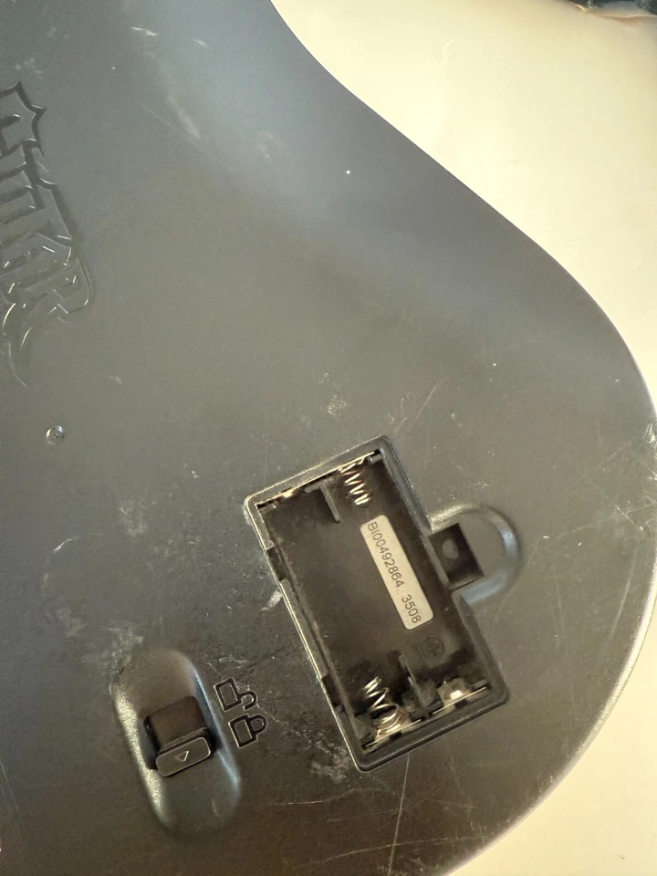 Red Octane PS2 Guitar Hero Sunburst Wireless Controller w Game ~ No Dongle ~ - Image 2 of 2