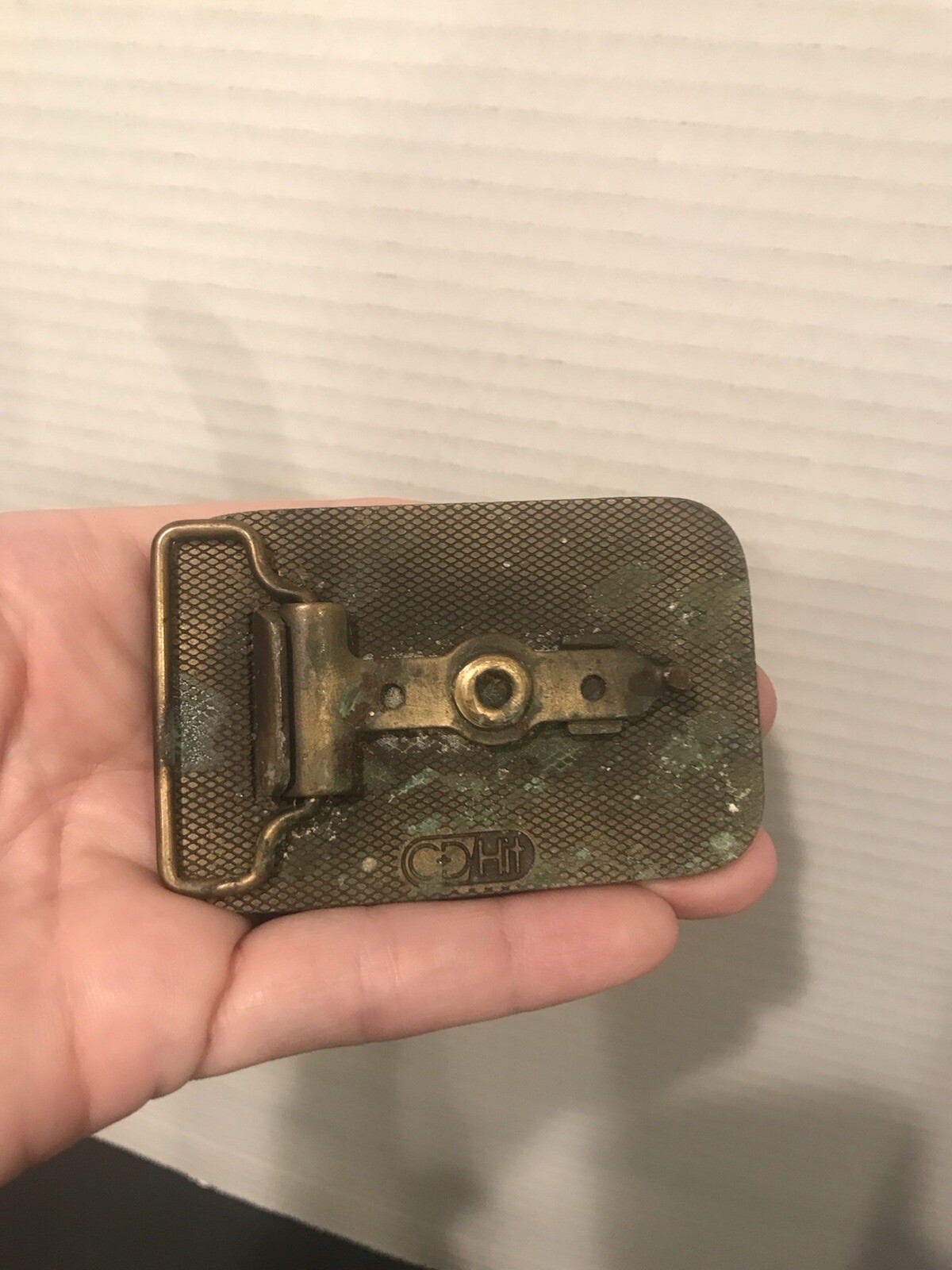 Vintage WESTBROOK Heavy Equipment Operator Construction Brass Belt Buckle