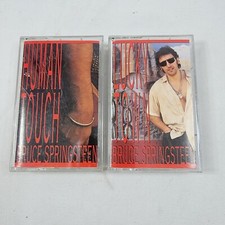 Bruce Springsteen Cassettes Lucky Town  Human Touch Lot of 2/Pre Owned