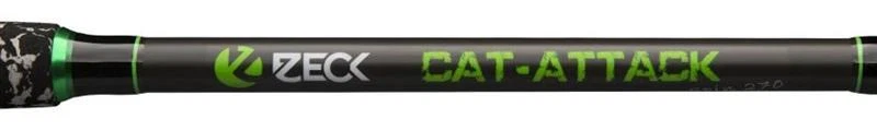 Zeck CAT-ATTACK 2tlg Angelrute 2,70m 40-180g Allround-Spinnrute Wels Waller - Bild 2 von 4