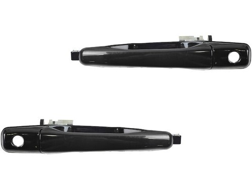 Front Right Door Handle For 2002-2007 Mitsubishi Lancer – Smooth Black W/Keyhole – Evan-Fischer