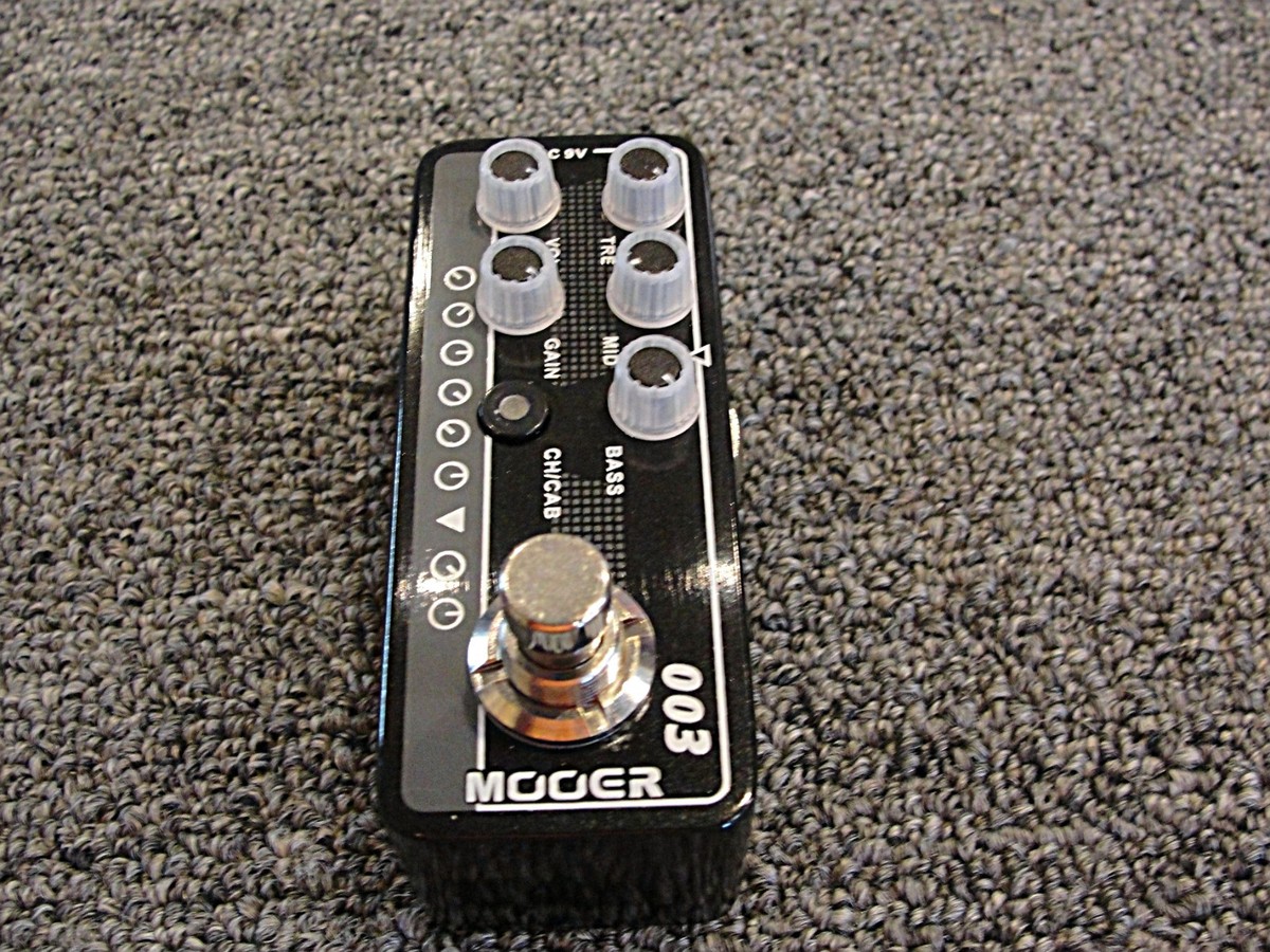 Mooer Micro Preamp 003 Power-Zone Guitar Effects Pedal Based