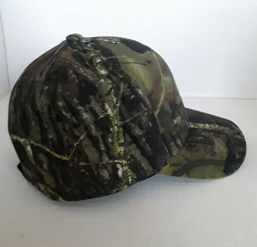 Cappello mimetico rovere muschio verde/marrone esterno 350, taglia unica nuovo con etichette - Foto 3 di 10