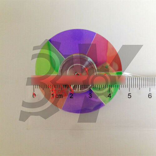 1 PIEZA NUEVO Proyector Rueda de Color para Mitsubishi WD-60738/65738 6 Colores 46MM - Imagen 1 de 3