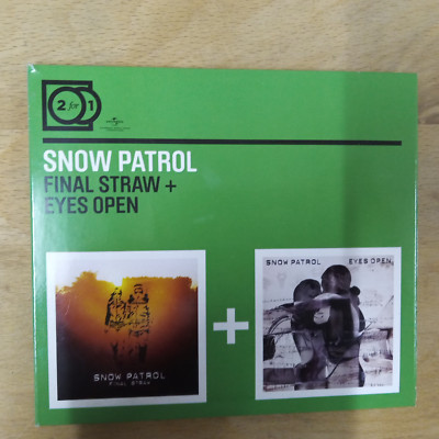 Snow Patrol -  Final Straw / Eyes Open (2CDs Card Sleeve)