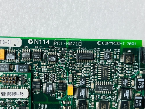 National Instruments PCI-6071E NI DAQ Card 1.25MS/sec Analog Input Multifunction - Afbeelding 4 van 4