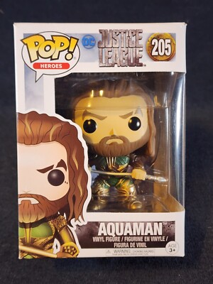 Justice League Aquaman Funko Pop Vaulted