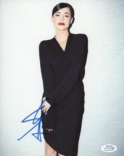 Sofia Carson Sexy Purple Hearts Autographed Signed 8x10 Photo ACOA