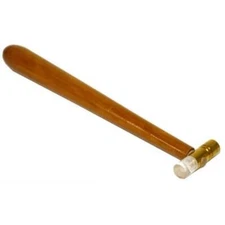 8 1/2 Inch Double Ended Hammer with Brass and Nylon Heads-Wooden Handle
