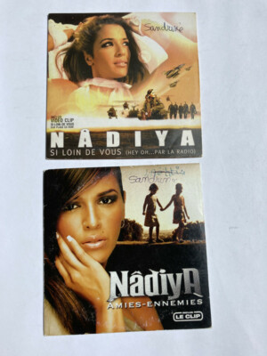 2 CD SINGLE NADIYA SO FERN VON DIR FEINDLICHE FREUNDINNEN