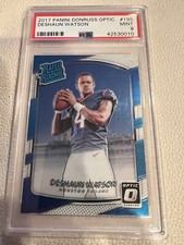 2017 Panini Donruss Optic #195 Deshaun Watson PSA 9 Mint Texans Browns