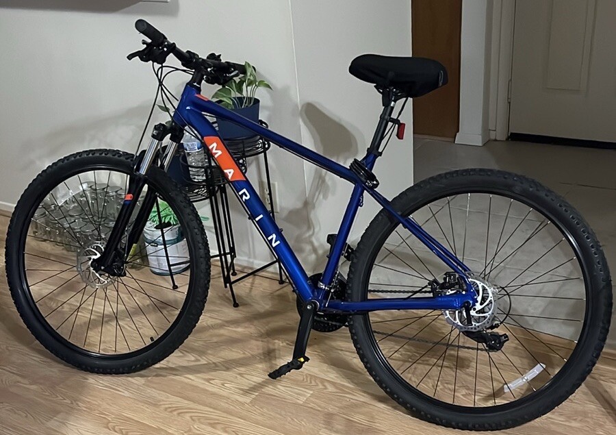 Marin Bolinas Ridge 1 Mountain Bike - Large-29 - Blue/Orange