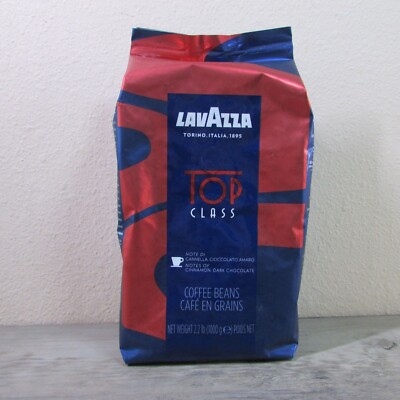 Lavazza Top Class Espresso Coffee Whole Beans 2.2 lbs EXP 06/2026