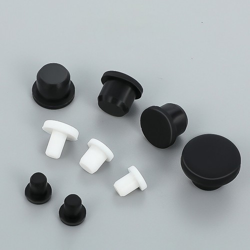 Round Solid Silicone Rubber Hole Plugs Seal Blanking End Caps Bung 2.7mm-8.5mm - Picture 8 of 17