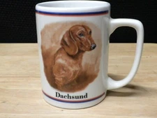 BROWN DACHSHUND/DOXIE MUG BY DESIGN PAPEL   NEW WITHOUT TAG 