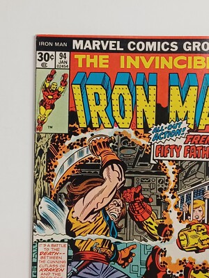 Iron Man #94 Jack Kirby Cover | eBay