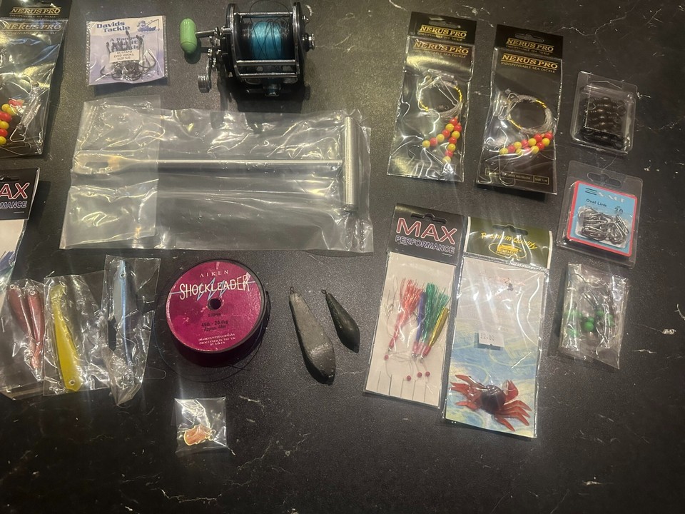 Job Lot of Sea Fishing Tackle No 4 GARAGE FIND eBay