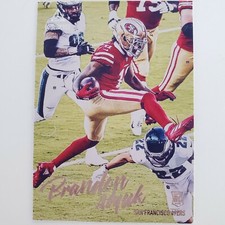 2020 Panini Chronicles Luminance #219 Brandon Aiyuk Rookie Card RC 49ers NM/Mint. rookie card picture