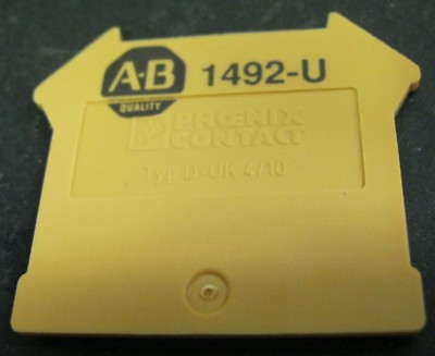 Allen-Bradley 1492-N51 End Barrier Series A LOT OF 34
