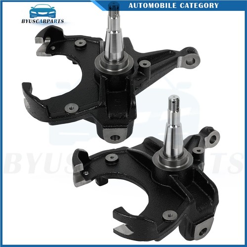 3" Lowering Drop Spindles - Front 1.00" Rotor - For 73-91 Chevy C10 R1500 C1500 - View #2