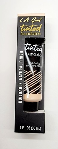L.A. Girl getönte Foundation, aufbaubares natürliches Finish - GLM751 ELFENBEIN (1 Oz.)