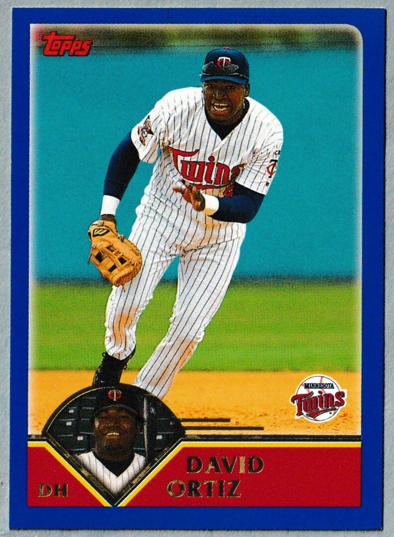 2003 Topps Series 1 Baseball David Ortiz #26 Twins/Boston Red Sox