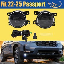 Front Bumper Fog Lights Pair Led Driving Lamp Fit Honda Passport 2022-2025 Front Bumper Fog Lights Pair Led Driving Lamp Fit Honda Passport 2022-2025